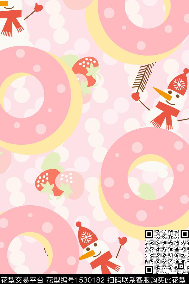 小清新卡通童装数码印花华亿平台下载（图片编号: 1530182） - 瓦栏（Walan）