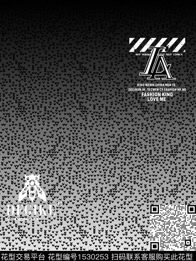 字母抽象简欧传统印花华亿平台下载（图片编号: 1530253） - 瓦栏（Walan）