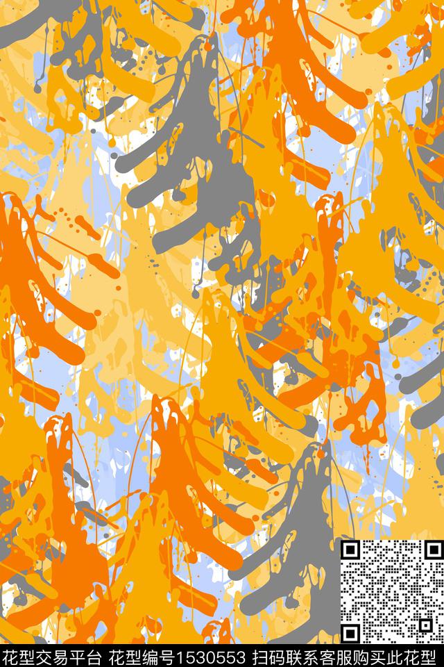 休闲抽象男装运动传统印花华亿平台下载（图片编号: 1530553） - 瓦栏（Walan）