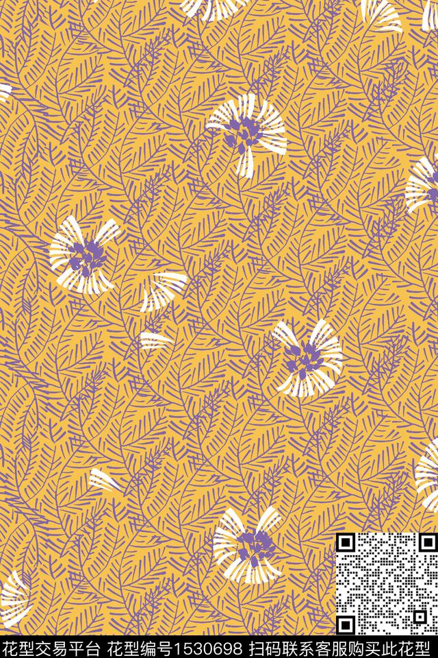 女装纹理撞色数码印花华亿平台下载（图片编号: 1530698） - 瓦栏（Walan）