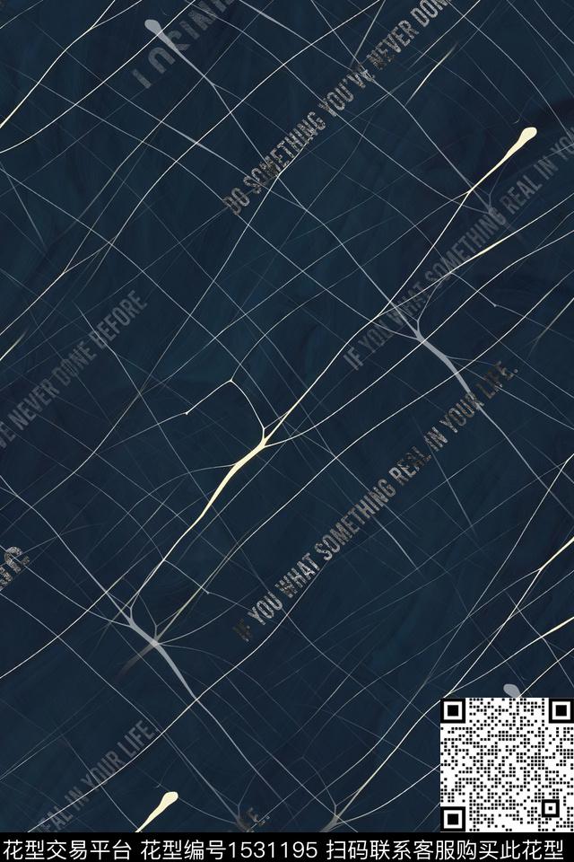 字母大牌男装抽象男装数码印花华亿平台下载（图片编号: 1531195） - 瓦栏（Walan）