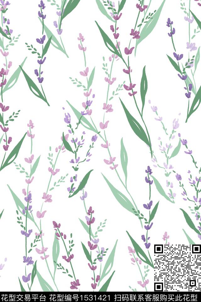 水彩女装春夏华亿平台数码印花华亿平台下载（图片编号: 1531421） - 瓦栏（Walan）