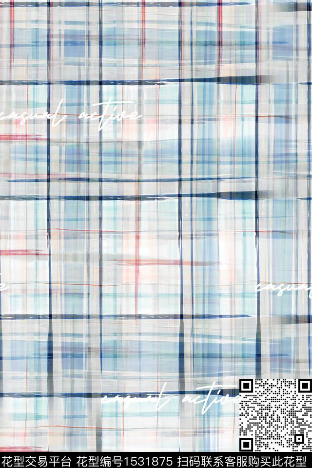 字母真丝抽象数码印花华亿平台下载（图片编号: 1531875） - 瓦栏（Walan）