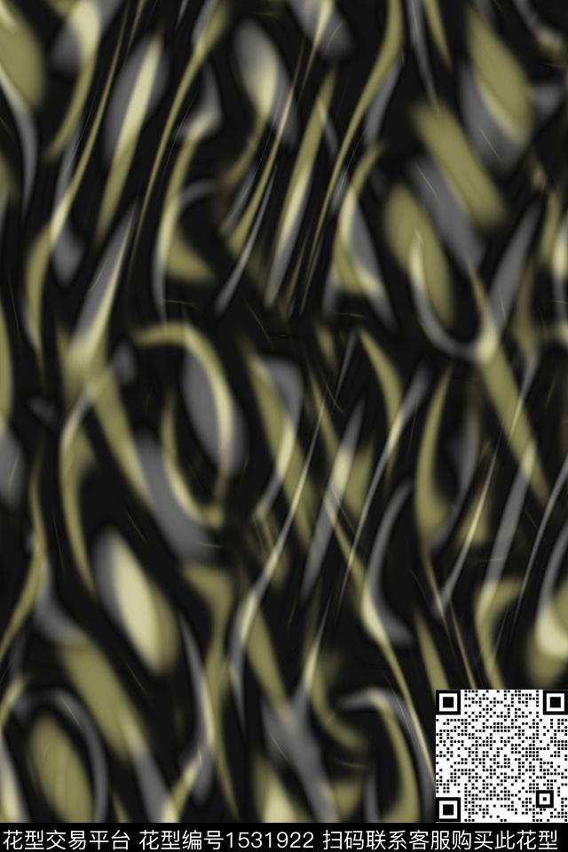 男装抽象男装满版花数码印花华亿平台下载（图片编号: 1531922） - 瓦栏（Walan）