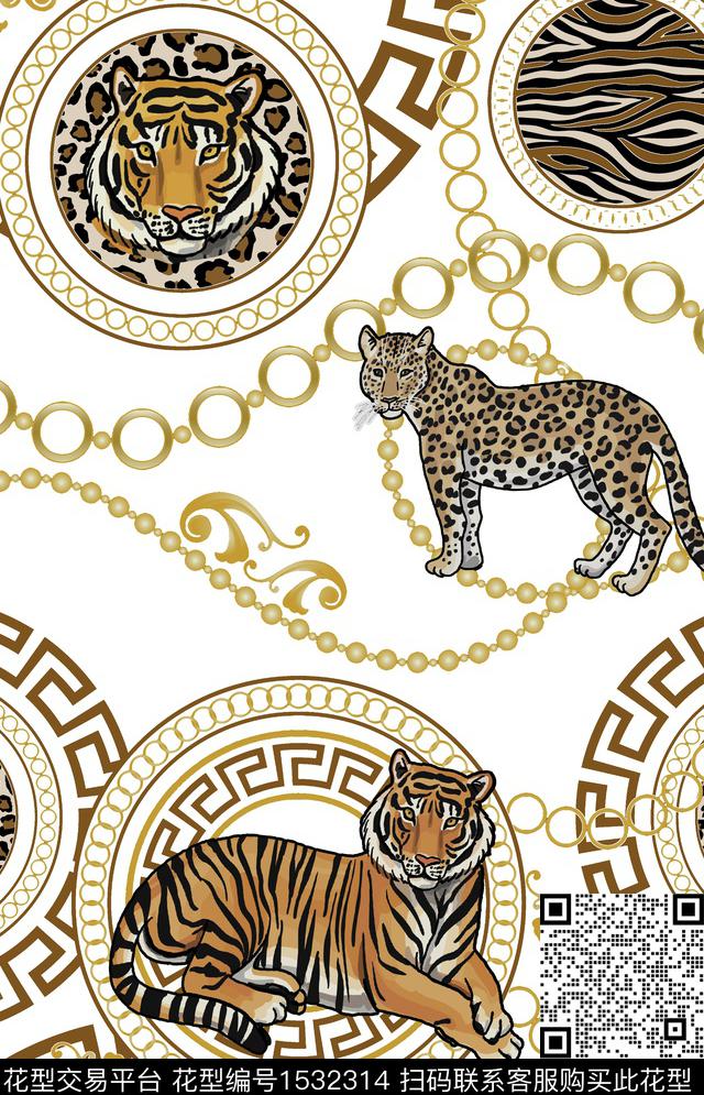 男装数码华亿平台老虎数码印花华亿平台下载（图片编号: 1532314） - 瓦栏（Walan）