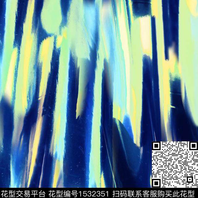 抽象水彩数码华亿平台数码印花华亿平台下载（图片编号: 1532351） - 瓦栏（Walan）