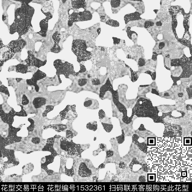 抽象数码华亿平台迷彩数码印花华亿平台下载（图片编号: 1532361） - 瓦栏（Walan）