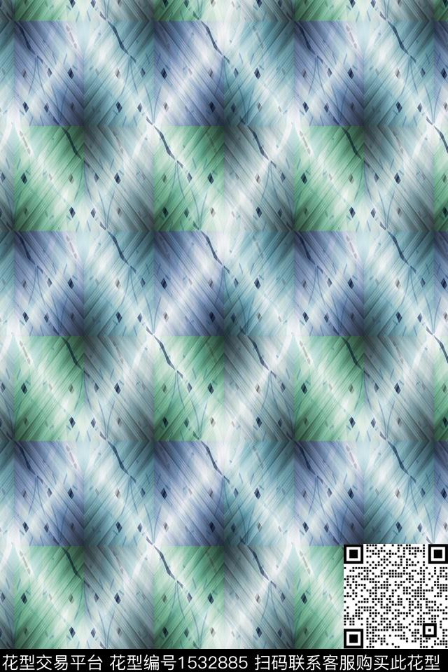 大牌男装男装满版花男装数码印花华亿平台下载（图片编号: 1532885） - 瓦栏（Walan）