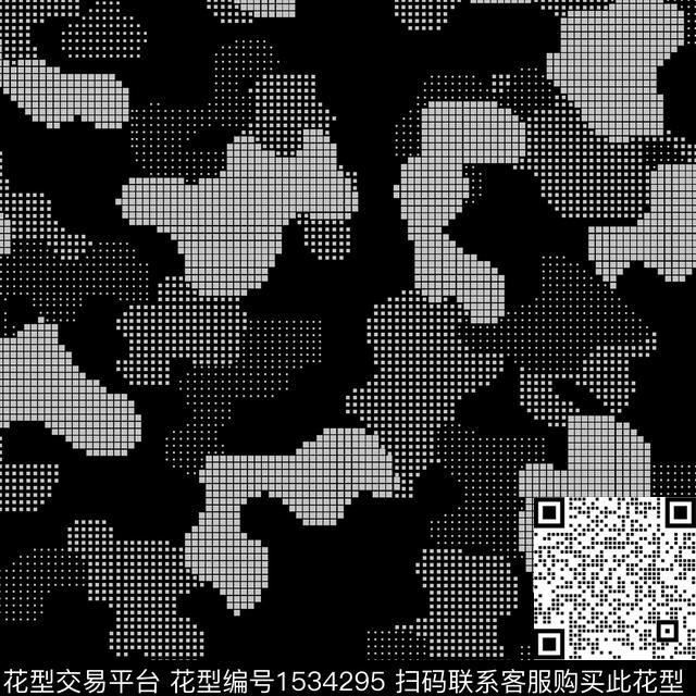 格子男装几何传统印花华亿平台下载（图片编号: 1534295） - 瓦栏（Walan）