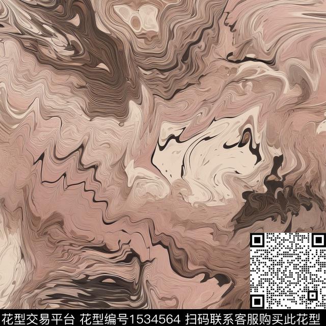 抽象肌理数码华亿平台数码印花华亿平台下载（图片编号: 1534564） - 瓦栏（Walan）