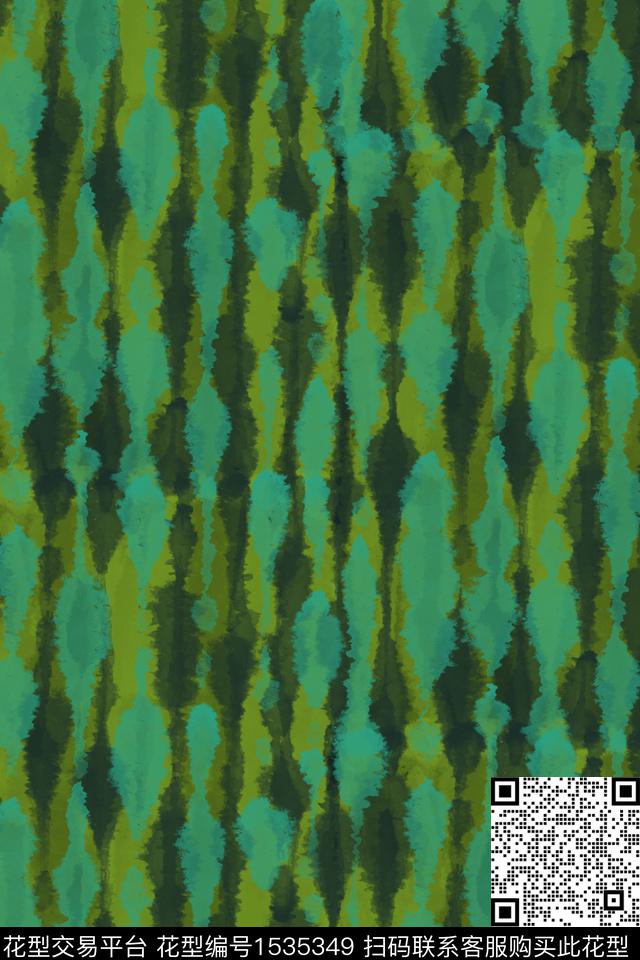 肌理抽象条纹数码印花华亿平台下载（图片编号: 1535349） - 瓦栏（Walan）