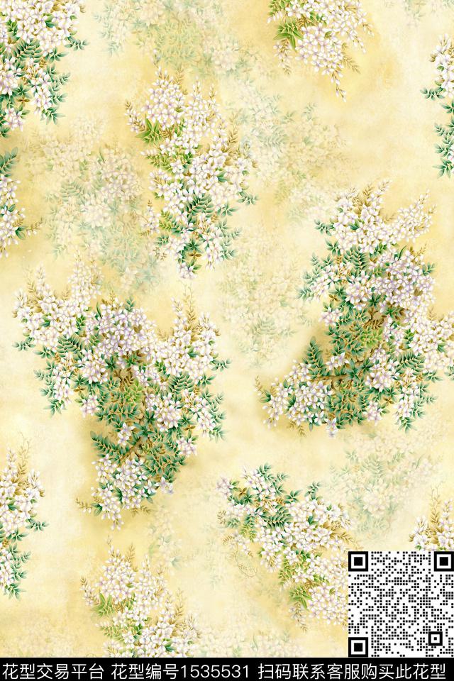 碎花女装春夏华亿平台数码印花华亿平台下载（图片编号: 1535531） - 瓦栏（Walan）