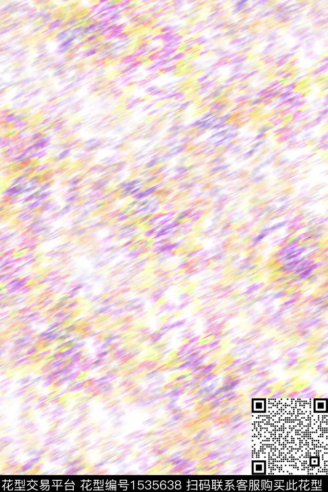 抽象肌理朦胧数码印花华亿平台下载（图片编号: 1535638） - 瓦栏（Walan）