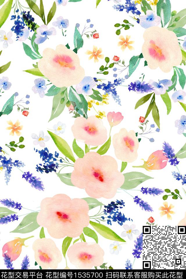 年轻女装绿植树叶春夏华亿平台数码印花华亿平台下载（图片编号: 1535700） - 瓦栏（Walan）