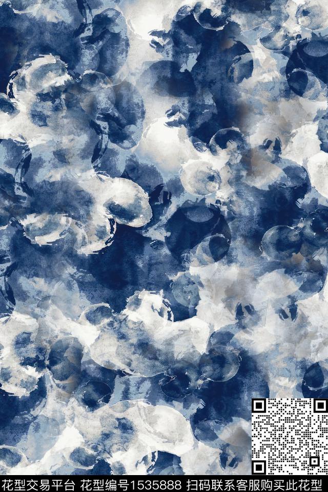 肌理抽象数码印花华亿平台下载（图片编号: 1535888） - 瓦栏（Walan）