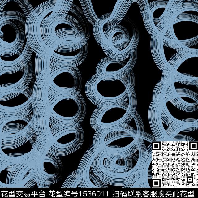 抽象线条不规则传统印花华亿平台下载（图片编号: 1536011） - 瓦栏（Walan）