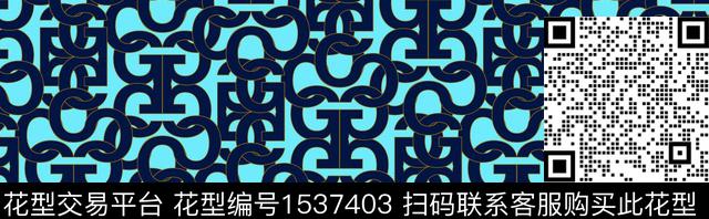 大牌风字母线条数码印花华亿平台下载（图片编号: 1537403） - 瓦栏（Walan）