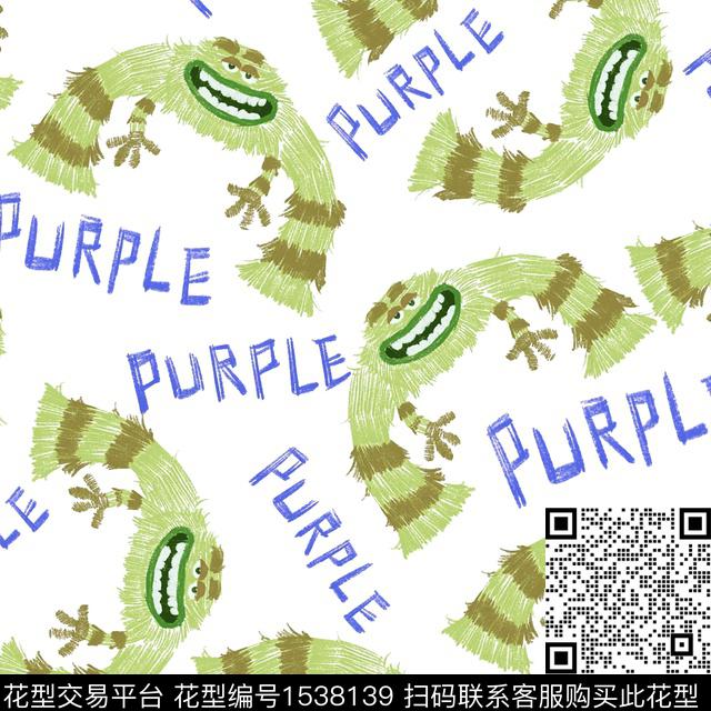 涂鸦趣味搞怪数码印花华亿平台下载（图片编号: 1538139） - 瓦栏（Walan）