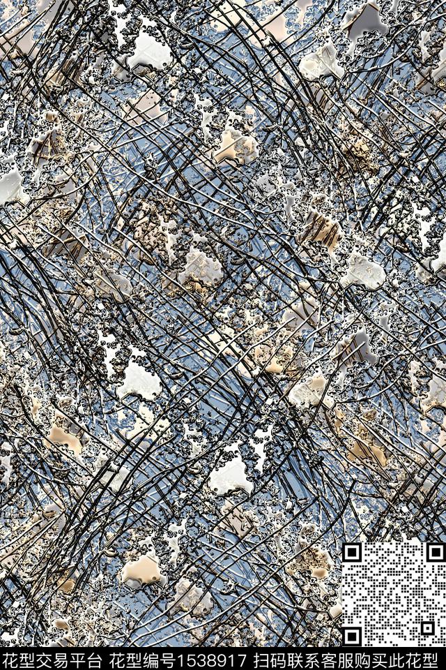 休闲抽象男装户外数码印花华亿平台下载（图片编号: 1538917） - 瓦栏（Walan）