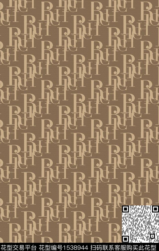 底纹字母数码华亿平台数码印花华亿平台下载（图片编号: 1538944） - 瓦栏（Walan）