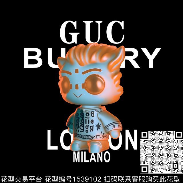 大牌风字母玩偶数码印花华亿平台下载（图片编号: 1539102） - 瓦栏（Walan）