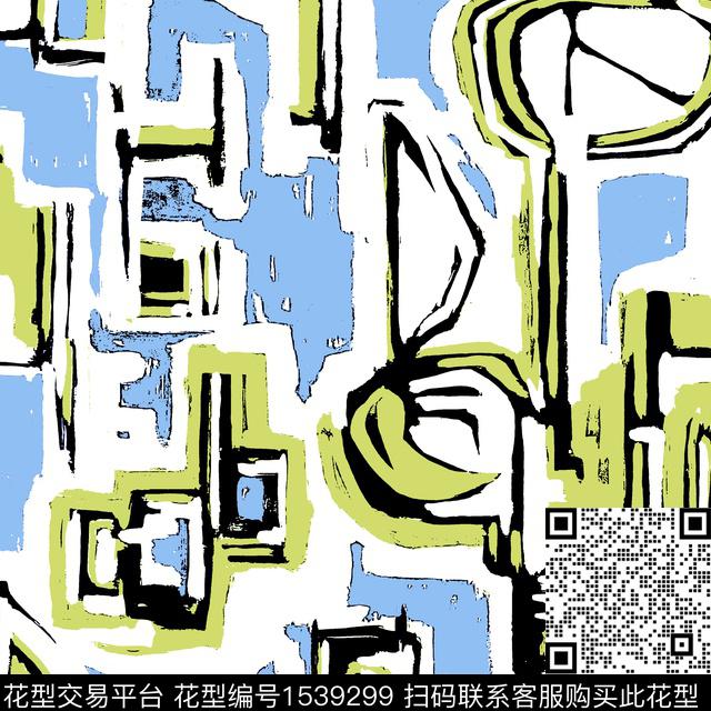 几何男装几何2024春夏传统印花华亿平台下载（图片编号: 1539299） - 瓦栏（Walan）