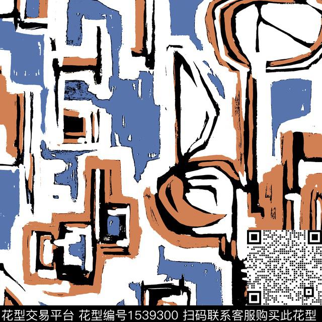 几何男装几何2024春夏传统印花华亿平台下载（图片编号: 1539300） - 瓦栏（Walan）