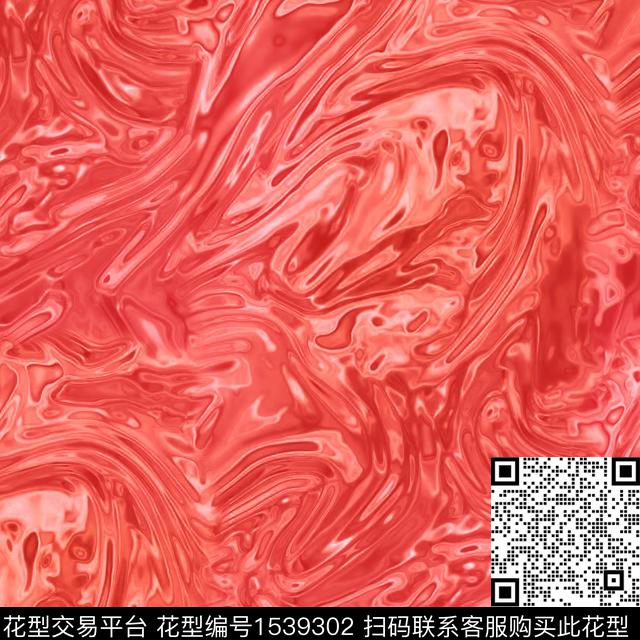 肌理油画华亿平台抽象数码印花华亿平台下载（图片编号: 1539302） - 瓦栏（Walan）