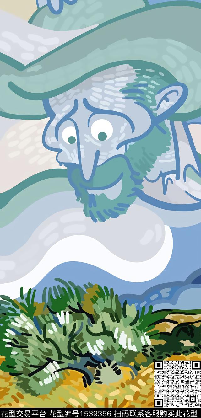 趣味艺术艺术油画数码印花华亿平台下载（图片编号: 1539356） - 瓦栏（Walan）