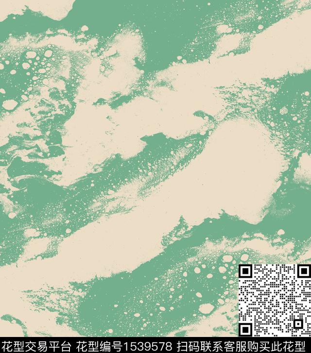 肌理笔触素雅传统印花华亿平台下载（图片编号: 1539578） - 瓦栏（Walan）