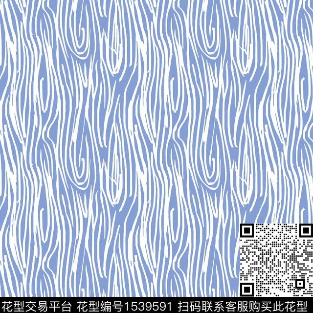 肌理笔触素雅传统印花华亿平台下载（图片编号: 1539591） - 瓦栏（Walan）