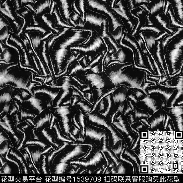 肌理抽象迷彩数码印花华亿平台下载（图片编号: 1539709） - 瓦栏（Walan）