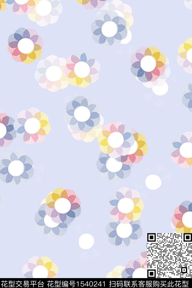 花卉春夏华亿平台小碎花数码印花华亿平台下载（图片编号: 1540241） - 瓦栏（Walan）