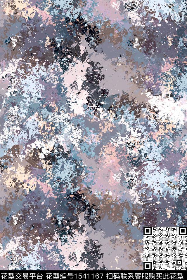 休闲抽象男装户外数码印花华亿平台下载（图片编号: 1541167） - 瓦栏（Walan）