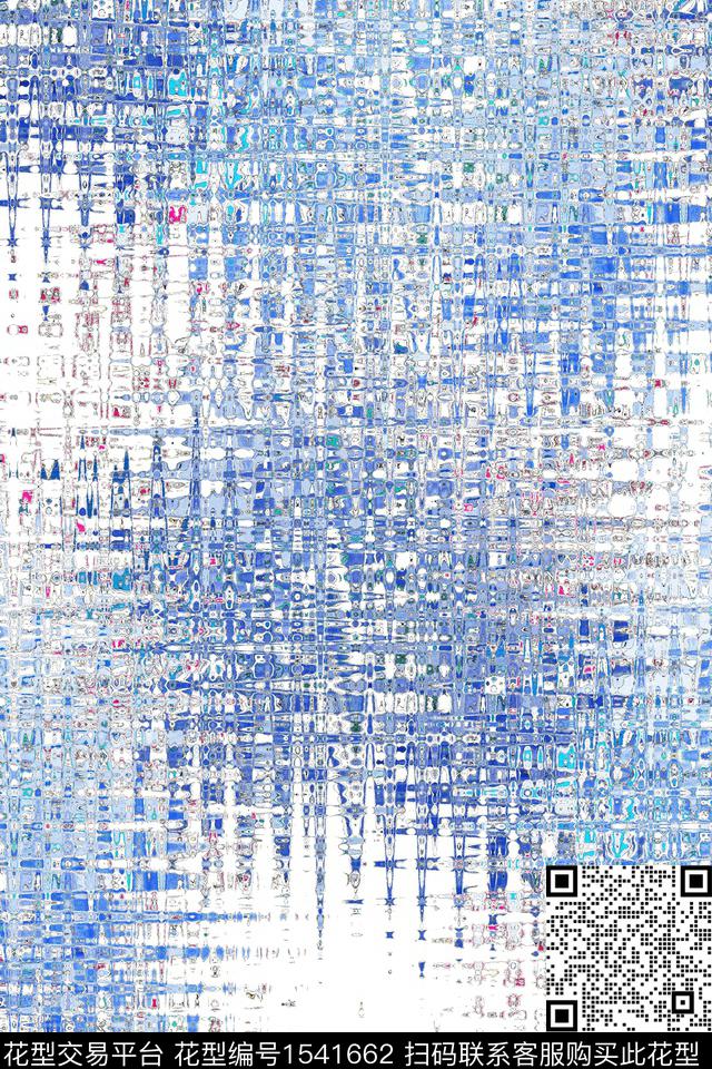 肌理抽象滤镜数码印花华亿平台下载（图片编号: 1541662） - 瓦栏（Walan）