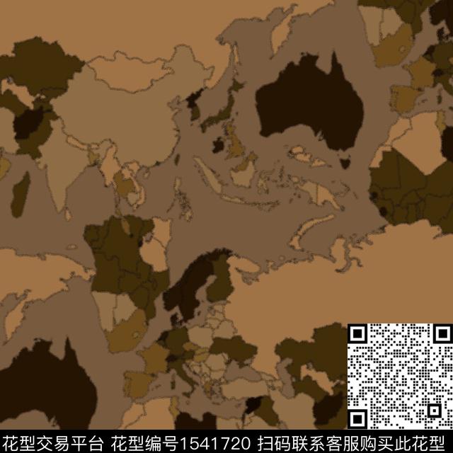 迷彩LV2024春夏数码印花华亿平台下载（图片编号: 1541720） - 瓦栏（Walan）