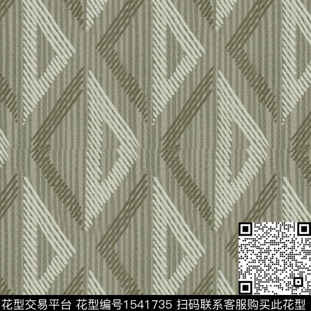 扎染华亿平台天空立体几何数码印花华亿平台下载（图片编号: 1541735） - 瓦栏（Walan）