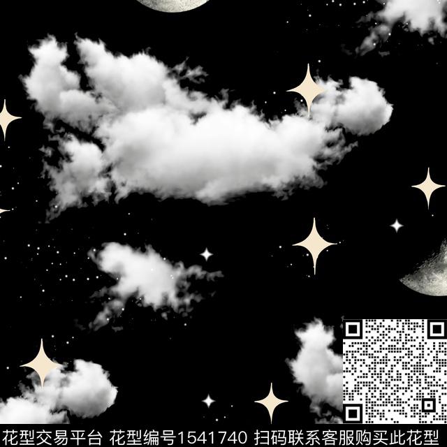 天空立体几何数码印花华亿平台下载（图片编号: 1541740） - 瓦栏（Walan）