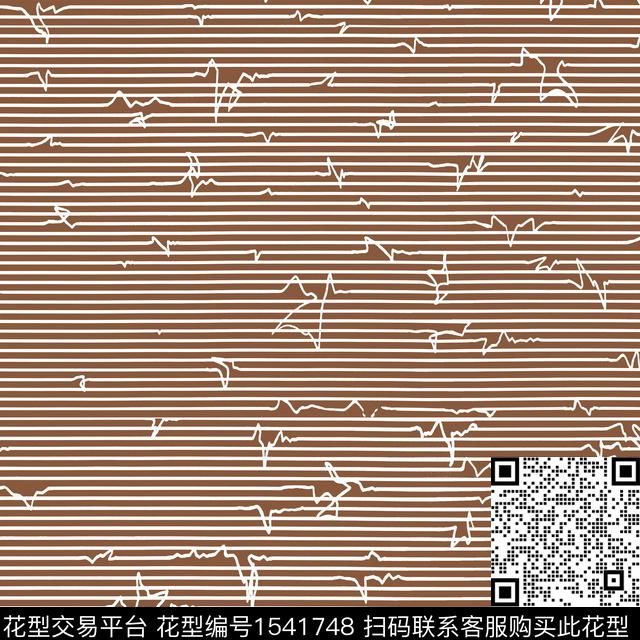 条纹几何黑白华亿平台传统印花华亿平台下载（图片编号: 1541748） - 瓦栏（Walan）