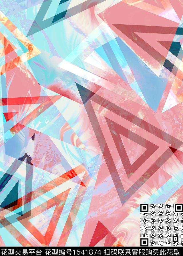 abstractswimweardigital数码印花华亿平台下载（图片编号: 1541874） - 瓦栏（Walan）