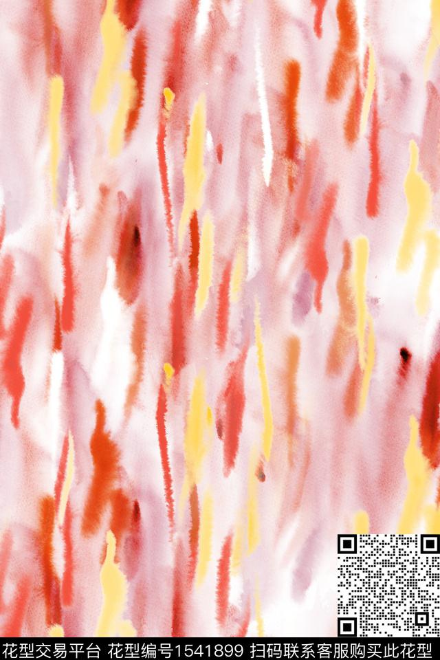 抽象水彩肌理数码印花华亿平台下载（图片编号: 1541899） - 瓦栏（Walan）