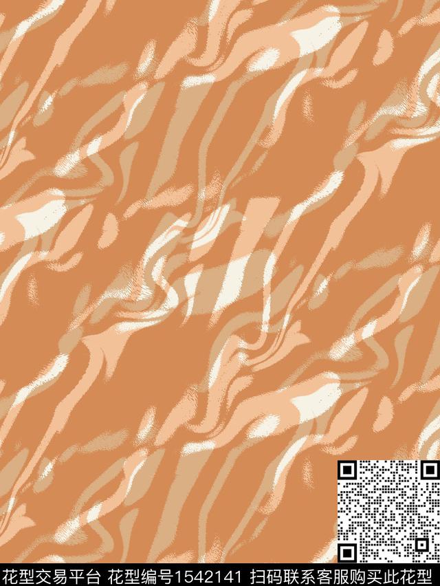 纹理线条男装数码印花华亿平台下载（图片编号: 1542141） - 瓦栏（Walan）