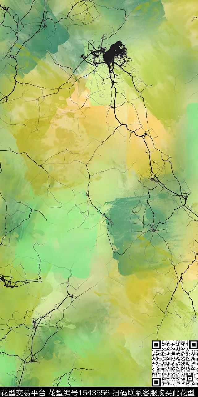 肌理户外抽象男装数码印花华亿平台下载（图片编号: 1543556） - 瓦栏（Walan）