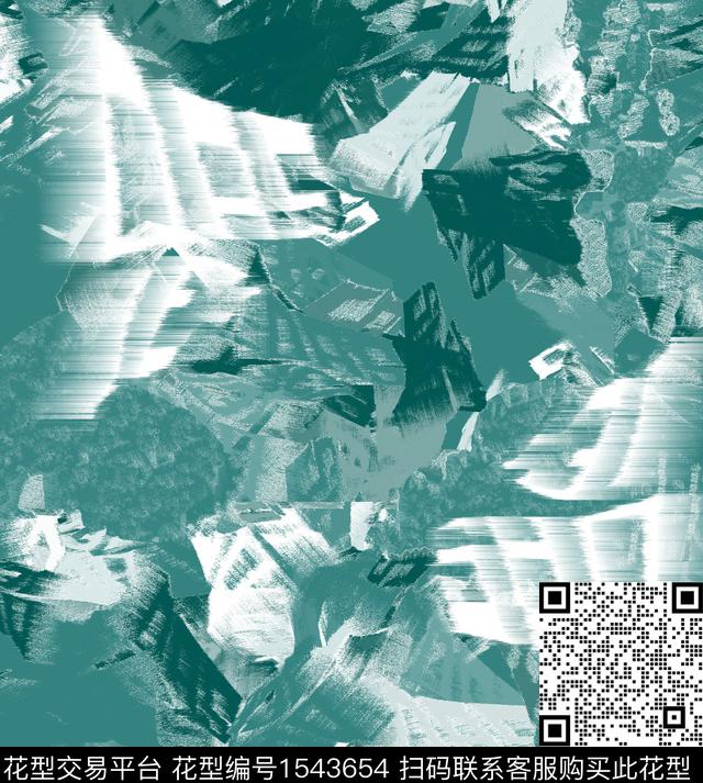 抽象数码华亿平台笔触数码印花华亿平台下载（图片编号: 1543654） - 瓦栏（Walan）