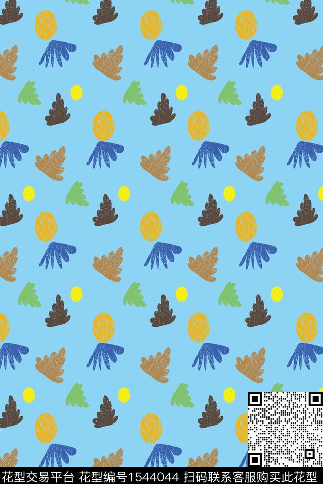 小碎花波点素色数码印花华亿平台下载（图片编号: 1544044） - 瓦栏（Walan）