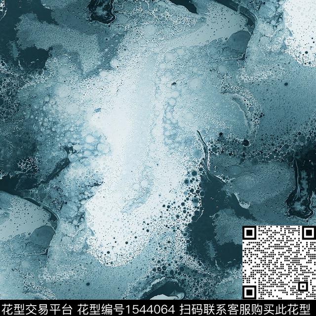 肌理男装满版花数码印花华亿平台下载（图片编号: 1544064） - 瓦栏（Walan）