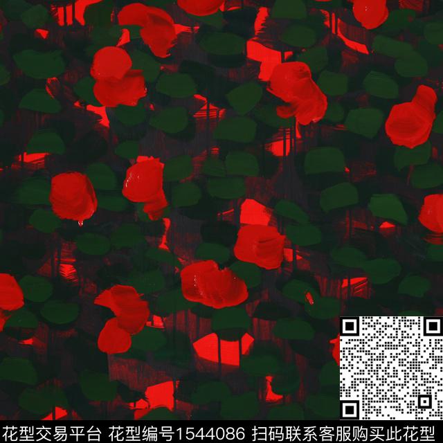 抽象艺术格纹男装满版花数码印花华亿平台下载（图片编号: 1544086） - 瓦栏（Walan）