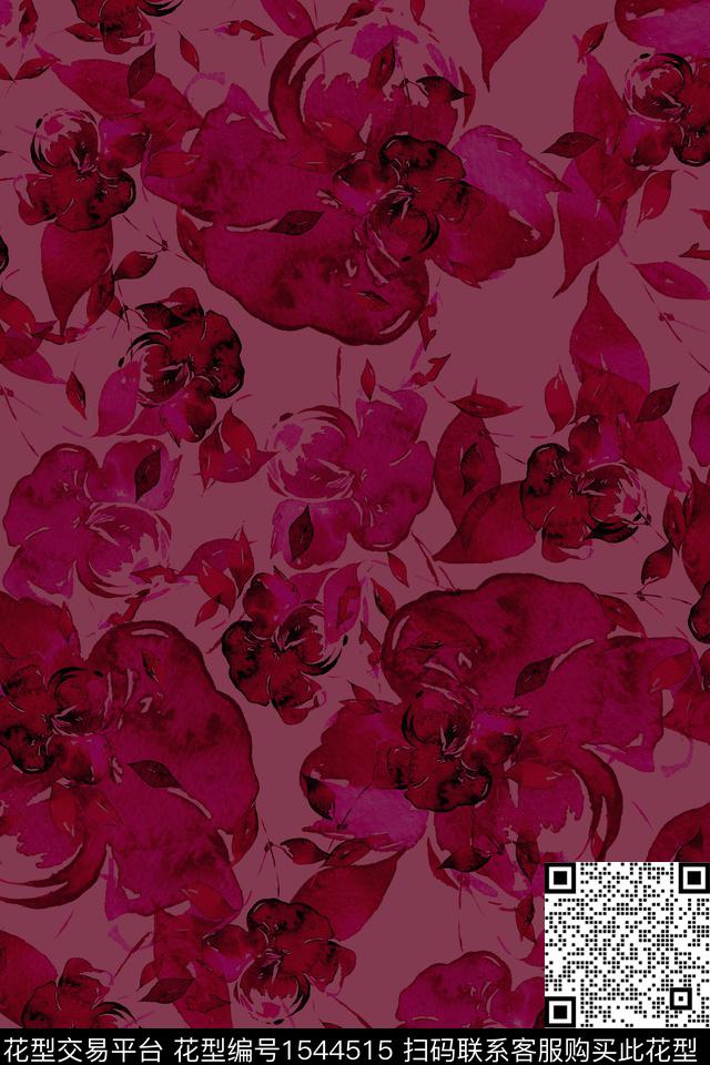 大牌风民族风渐变数码印花华亿平台下载（图片编号: 1544515） - 瓦栏（Walan）