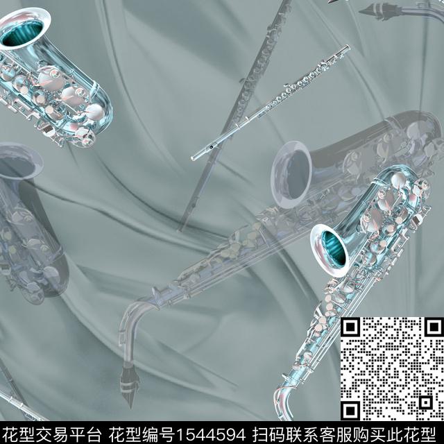 欧洲萨克斯休闲数码印花华亿平台下载（图片编号: 1544594） - 瓦栏（Walan）