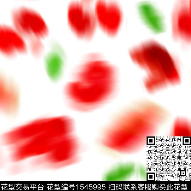 女装模糊抽象数码印花华亿平台下载（图片编号: 1545995） - 瓦栏（Walan）